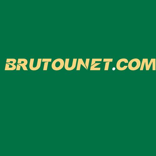 Logo da BRUTOUNET